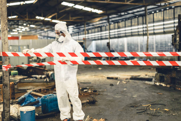 Professional Biohazard technician working in Gillette, NJ